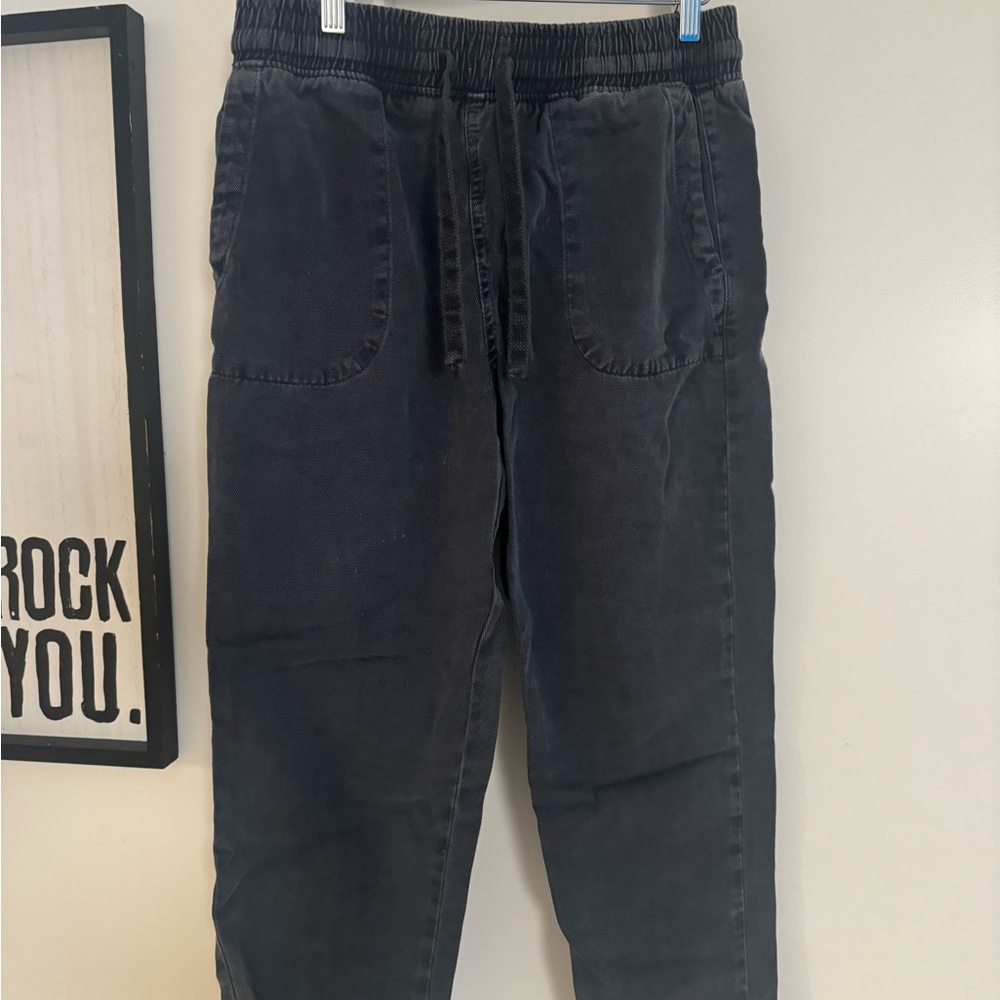 Zara Charcoal Textured Pants